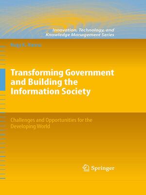 cover image of Transforming Government and Building the Information Society